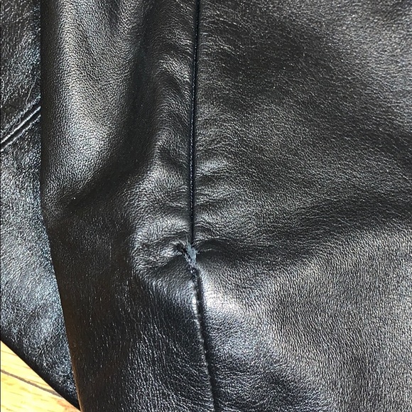 ✨VINTAGE✨ Wilson’s Leather Mini Skirt - Picture 4 of 4